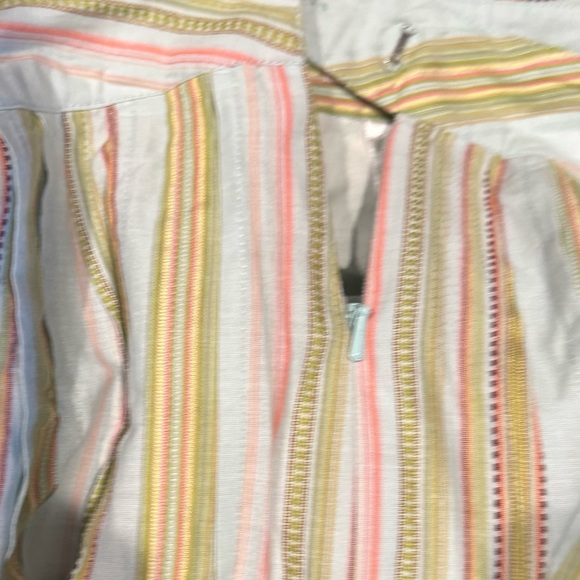 Talbots Vertical Striped Skirt Size 16W Multicolor - Picture 5 of 6